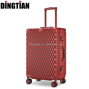 <span class=keywords><strong>Valise</strong></span> en aluminium 20 pouces à coque rigide avec serrure TSA, <span class=keywords><strong>valise</strong></span> à roulettes en métal pour voyages de luxe, haute qualité - Product Image 5