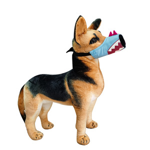 Muselière réglable pour chien, collier d'entraînement souple en tissu Oxford respirant pour animaux de compagnie, taille petite, moyenne, grande - Product Image 3