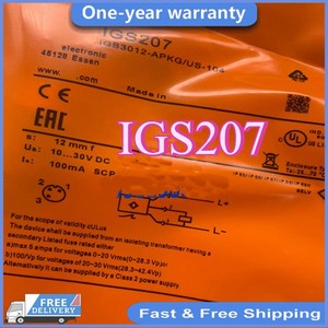 Sensor de Proximidad Igs207 (1 Pieza), Nuevo, Envío Rápido, Buena Calidad, Original, en Stock, con un Año de Garantía - Product Image 1