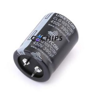 ZCLG391M450SZAAO400L Snap-in Aluminum Electrolytic <b>Capacitor</b> Through hole Component THT,D30xL40mm 390uF 20% 450V 10mm - Product Image 1