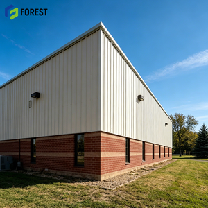Estructura de Almacén Prefabricado para Taller Industrial, Construcción Q235 Ignífuga con Acero Q355B para Bebidas - Product Image 1