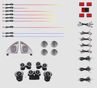 Promotion Exceptionnelle : Éclairage d'Ambiance LED 64 Couleurs Amélioré pour Voiture, Décoration Intérieure Symphonique pour Mercedes Classe E W213 2016-2023