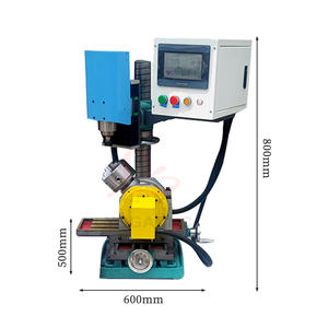Machine de perçage universelle 2200W, routeur CNC, broche VFD, servomoteur, avec table transversale et base pour le travail des métaux, refroidissement par air - Product Image 1