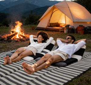 Alfombra de Camping Ecológica y Moderna, Portátil, Impermeable, Duradera, Anticorrosiva, para Viajes al Aire Libre, Playa y Arena - Product Image 1