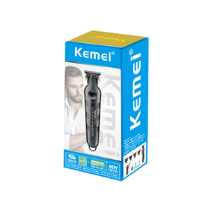 Tondeuse à cheveux professionnelle KM-1563 <span class=keywords><strong>7200</strong></span> tr/min, écran LED, charge USB, batterie Li-ion 1200 <span class=keywords><strong>mAh</strong></span>, usage commercial, lame en acier, 180 min d'autonomie - Product Image 6