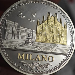 Moneda de Desafío con Escrituras Cristianas Personalizada, Chapada en Oro, Medalla Religiosa de Recuerdo para Regalo de Fe - Product Image 4