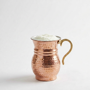 Mug à cocktail en cuivre en gros, tasse Moscow Mule 16oz, en cuivre pur martelé fait main, fournisseur d'articles de bar pour la bière - Product Image 1