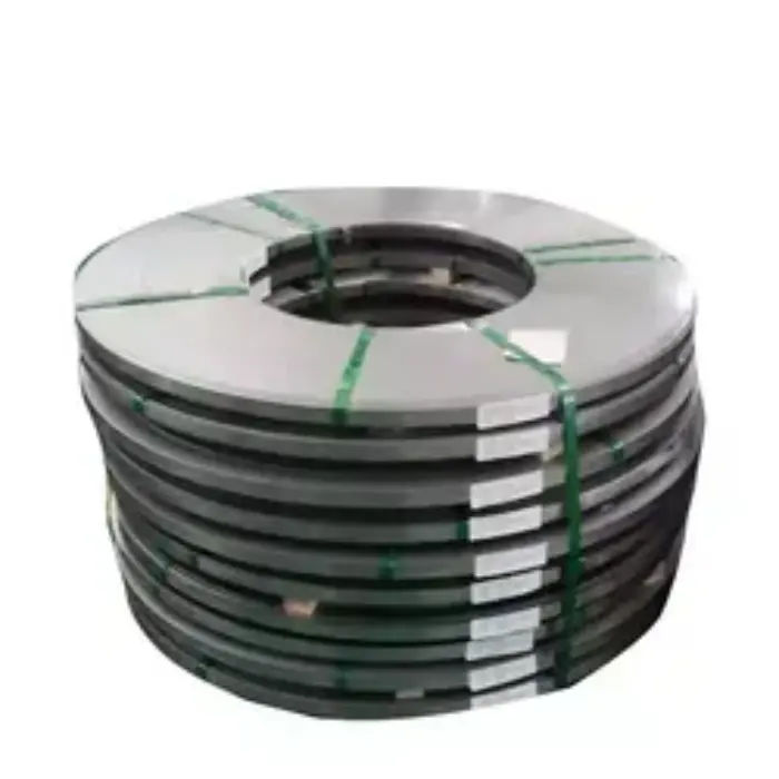 Декоративная лента 0,11 мм 4,75 мм холоднокатаная высокоуглеродистая оцинкованная стальная лента для упаковки