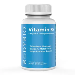 Marque privée OEM 90 capsules pour le stress, l'énergie et le soutien immunitaire Capsules complexes de vitamine B