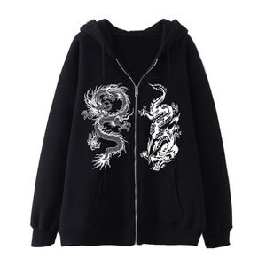 Sudadera con Capucha para Hombre, Diseño Vintage, con Estampado de Calaveras, Impresión Digital de Invierno, con Capucha - Product Image 4