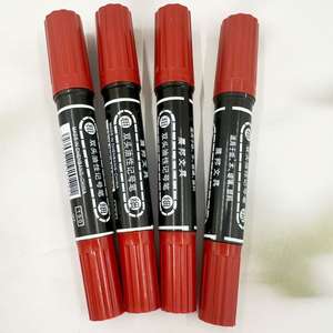 Marcador Chenbang de doble punta a base de aceite, rotulador POP de punta grande, escritura suave y duradera, rotulador para logística, rotulador para etiquetas, 1 yuan street - Product Image 5