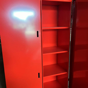 Firefighter Equipment Cabinet Carbon Steel Powder Coated Durable Storage For Fire Protection Gear - Product Image 2