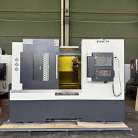 Tour CNC à banc incliné robuste TCK56, portée de coupe 560 mm, mandrin hydraulique, pour découpe de métaux