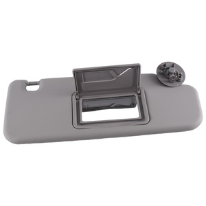 Chevrolet Aveo Sun Visor Vanity <b>Mirror</b> Gray Plastic Built-In <b>Rectangular</b> Durable Front Car Sun Protection Cover 2011-2014 - Product Image 2