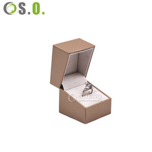 Caja de Joyería de Plástico de Alta Gama, Caja de Pulseras de Papel Imitación Cuero de Buena Calidad, Elegante Juego de Cajas para Joyas, Colgantes y Pendientes - Product Image 5