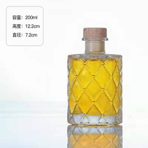 Bouteilles en verre transparent en gros pour fabricants avec bouchons en liège pour liqueurs <span class=keywords><strong>maison</strong></span>, extraits de vanille, huiles, vinaigres et <span class=keywords><strong>cadeaux</strong></span> promotionnels - Product Image 3
