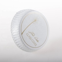 Sous-verres en papier recyclables personnalisés et économiques pour hôtels, couvre-verres