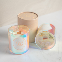 Bougie parfumée en pierre personnalisée Bougies parfumées de luxe en vrac