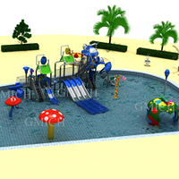 Big Water Slides Big Fiberglass Water Park Slides With Splash Spray Toys For Both Kids And Adults