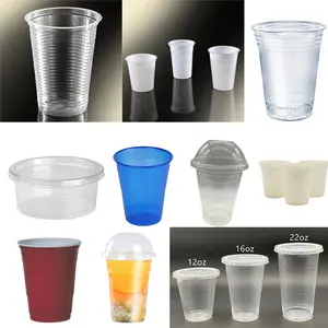 Cups Plastic Machine Disposable Plastic Coffee Cup And Plates Making Machine