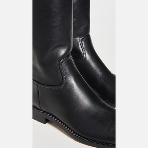 Artı boyutu diz yüksek çizmeler kadınlar en iyi tasarım ayakkabı bayan özel moda çizmeler - Product Image 4