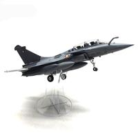 Modèle de chasseur en alliage à l'échelle 1:72 de l'Aviation de l'Armée du Qatar Rafale B biplace camouflage, kit de simulation Atura Wings