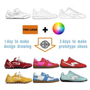 Chaussures de <span class=keywords><strong>basket</strong></span> personnalisées blanches à <span class=keywords><strong>plateforme</strong></span> basse de luxe pour femme et homme, baskets de sport personnalisables pour hommes - Product Image 4