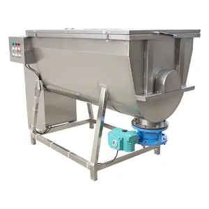 Li-Gong Stainless Steel Dry Powder Mixing Machine Horizontal Ribbon Mixer for dry chemical powder 110V/220V/380V440V