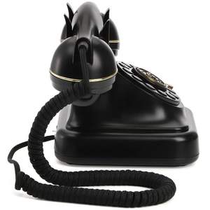 Teléfono con Cable Negro Vintage con Grabadora de Voz y Correo de Voz PEAKSOUND P-622A, 1 Año de Garantía, Redialización, Material ABS, Teléfono de Escritorio, Regalo - Product Image 5