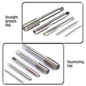 Bán Buôn Tốc Độ Cao Thép Thẳng Rãnh Tap Set Cho Vít Chủ Đề Làm Carbide Vòi Chủ Đề Lớn Loại Bỏ Con Chip Rãnh - Product Image 4