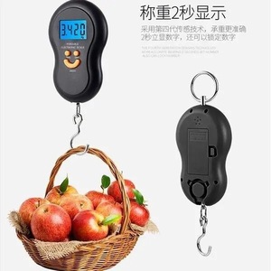 Báscula electrónica mini Tonghuashun de 50 kg, báscula portátil con gancho para uso doméstico y de reparto a domicilio. - Product Image 4
