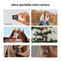 Kamera Digital Mini DC20C Grosir 720P 2MP CMOS LED Flash Android Berbagi Instan 5 Filter Kustomisasi Logo OEM Layar IPS 0.96"