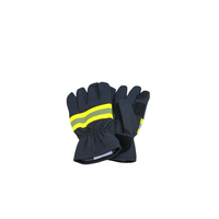 Gants ignifuges en cuir de vache Nomex EN659, combinaisons de pompier imperméables