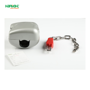 Highbright Coin Operated Shopping <b>Trolley</b> Lock with Chain for Supermarket Anti Theft System - Product Image 3