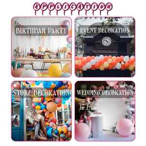 Globo Inflable de Helio de Látex Ecológico y Duradero de 24 Pulgadas, Diseño de Dibujos Animados, Feliz Cumpleaños, Día de la Madre, Graduación, Pascua, Gran Venta 2025 - Product Image 5