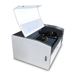 High accuracy Redsail CO2 Laser Engraving Machine M3050E with rotary attachment for cylinder to operate