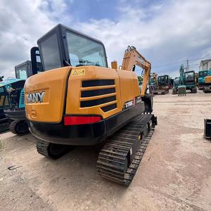 <span class=keywords><strong>Mini</strong></span>-excavatrice sur chenilles d'<span class=keywords><strong>occasion</strong></span> Sany SY60C 6t, moteur <span class=keywords><strong>Kubota</strong></span>, <span class=keywords><strong>godet</strong></span> de 0,25 m³, faible nombre d'heures, <span class=keywords><strong>pelle</strong></span> de 6000 kg pour travaux de jardinage et construction, export - Product Image 5