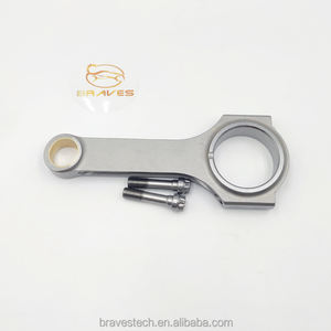 Bielas de viga en H forjadas compatibles con VW AUDI Corrado <span class=keywords><strong>Golf</strong></span> <span class=keywords><strong>MK2</strong></span> G60 GTI 1.6l 1.8L <span class=keywords><strong>16V</strong></span> 136mm Turbo Diesel Bielle Conrod - Product Image 2