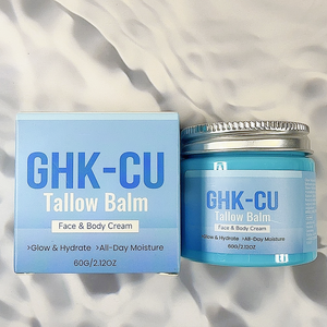 Nuovissimo Balsamo Riparatore al Peptidi di Rame GHK-Cu, <span class=keywords><strong>Crema</strong></span> Idratante Anti-Età al Sego di Manzo da Animali Allevati al Pascolo <span class=keywords><strong>per</strong></span> Pelli Secche e Sensibili - Product Image 2