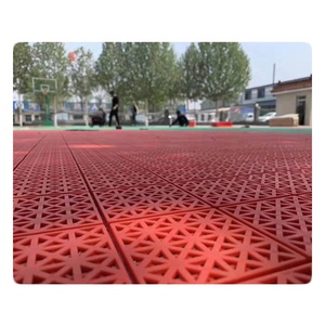 Suelo Deportivo de Tenis de Mesa con Diseño Moderno, Encastrable, Antideslizante, Material Plástico PP, Fácil Instalación con Sistema de Clic - Product Image 1