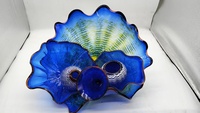 Figurine en verre de Murano Offre Spéciale décor de bureau moderne artisanat de grand bol en verre de Murano fantaisie