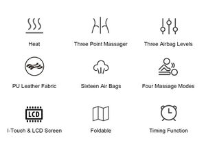 Nuevo Colchón Eléctrico con 4 Programas de Estiramiento para Yoga, Colchón de Masaje con Cojín de Aire para <span class=keywords><strong>Fisioterapia</strong></span> en Casa - Product Image 3