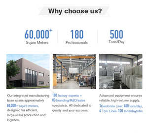 Lieferant Wurf Katzen <span class=keywords><strong>sand</strong></span> Bentonit Großhandel 10L Schneller Versand Sphärischer Bentonit Super Clumping Katzenstreu - Product Image 4