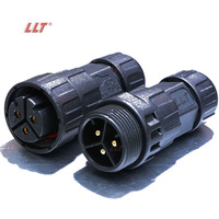 Connecteur étanche IP68 à courant élevé, prise d'alimentation mâle et femelle 2, 3, 4 broches, 600V 35A, de la marque LLT Factory
