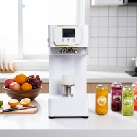 Machine de scellage automatique électrique pour canettes de thé aux bulles, boissons, cartons en PET, plastique et aluminium, avec scellage par induction