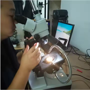 ボシダBD-ZB02宝石顕微鏡ダークフィールド偏光とグースネックLEDジュエリー識別用 - Product Image 4