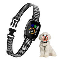 Wiederaufladbares Schockfreies Intelligentes Anti-Bell Wasserdichtes Hundehalsband mit Auto-Piepton-Vibrationstraining 10-20 Stunden Akkulaufzeit