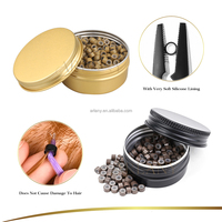ARLANY Vente en gros 1000 pièces de micro-anneaux avec perles invisibles en silicone pour extensions capillaires, micro-liens pour extensions de cheveux
