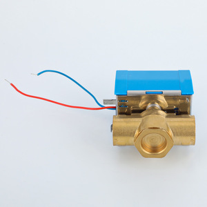 Vanne de régulation en laiton électrique bidirectionnelle, connexion à filetage interne, actionneur de coupure de flux de liquide/eau, vanne de contrôle unidirectionnelle - Product Image 3