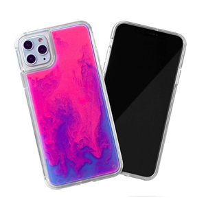 Honatop bán buôn thiết kế Đêm sáng Glow Glitter Lady Cát chảy điện thoại di động Bìa trường hợp đối với 16 15 Pro Max 17 Series cát trường hợp - Product Image 5